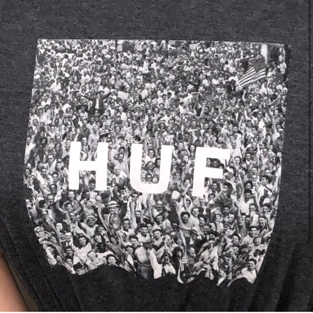 Huf Reworked Cropped T-shirt - Picture 2 of 4